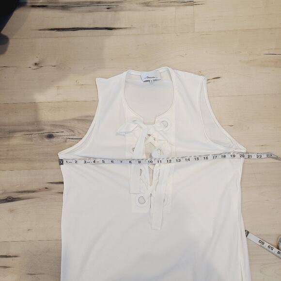 3.1 Phillip Lim Lace Up Tank Top - Picture 6 of 7